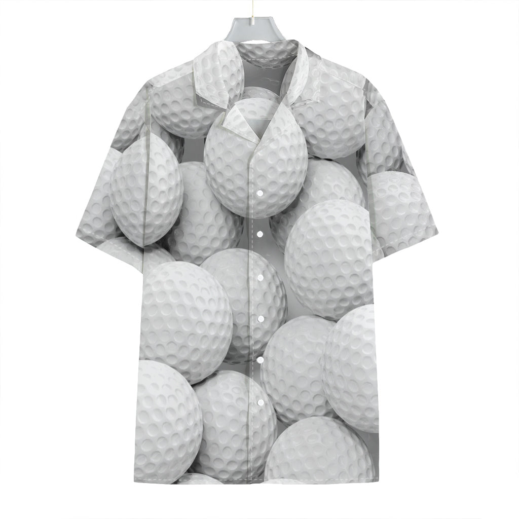 Golf Ball 3D Print Hawaiian Shirt