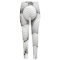 Golf Ball 3D Print High-Waisted Pocket Leggings