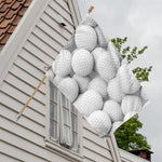 Golf Ball 3D Print House Flag