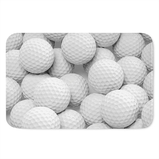 Golf Ball 3D Print Indoor Door Mat
