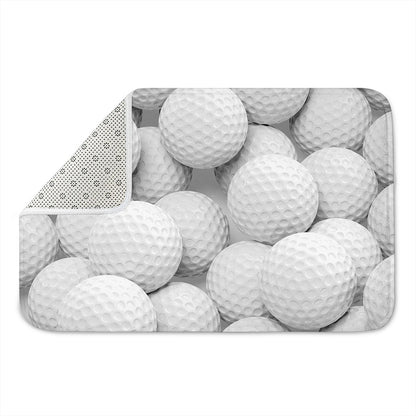 Golf Ball 3D Print Indoor Door Mat