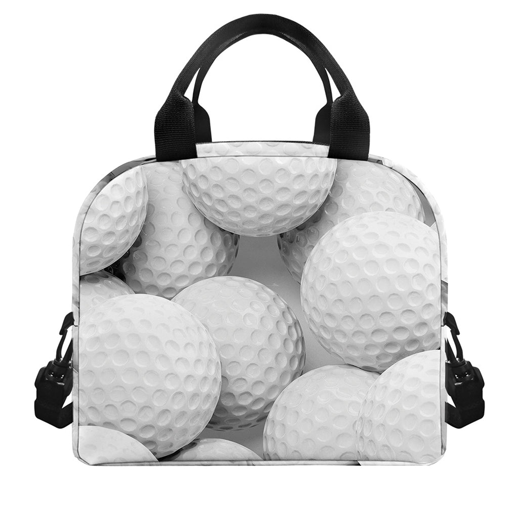 Golf Ball 3D Print Insulated Lunch Bag