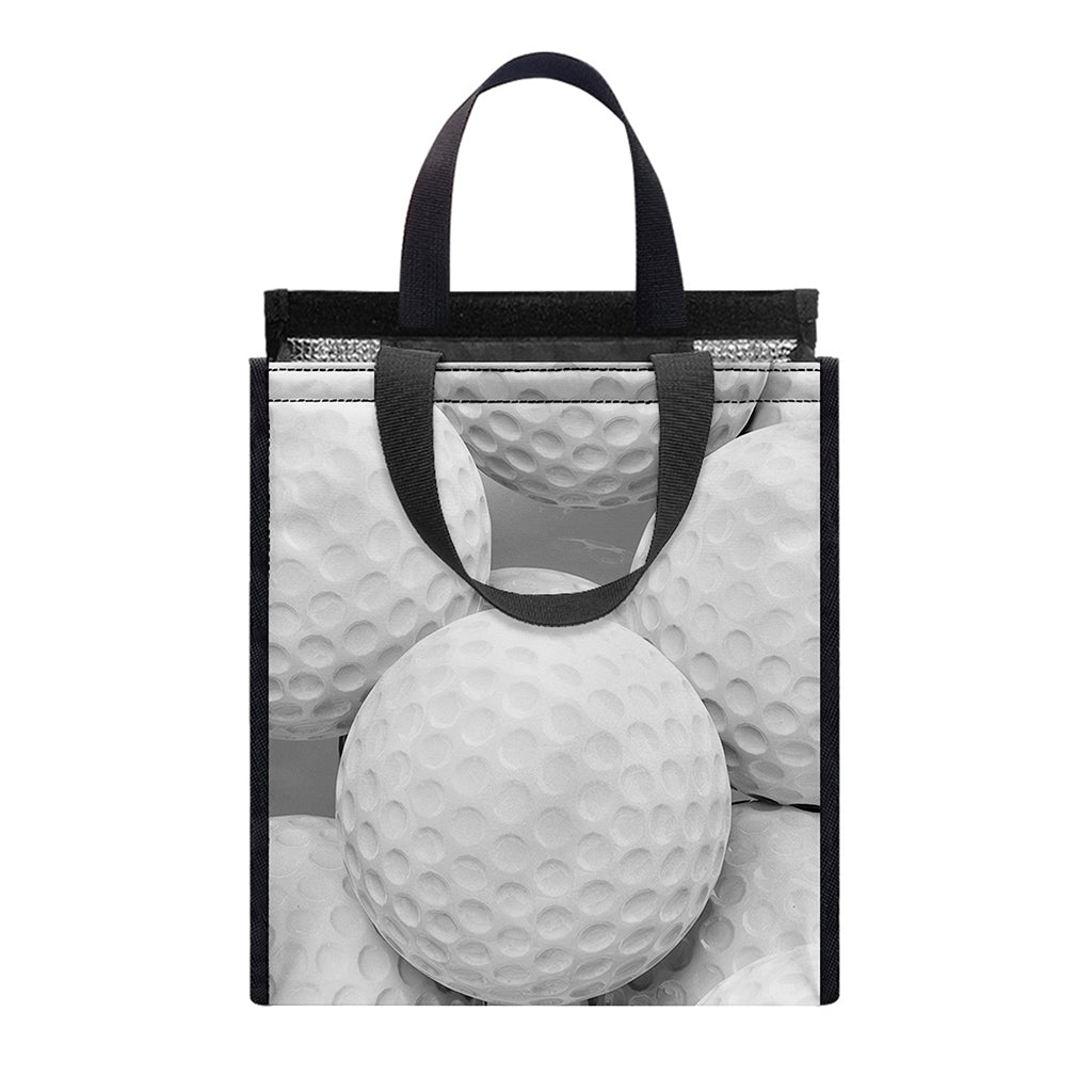 Golf Ball 3D Print Insulated Lunch Tote