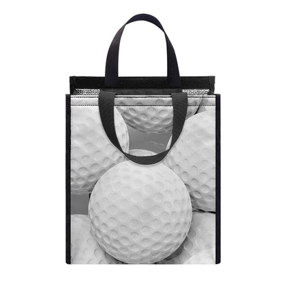 Golf Ball 3D Print Insulated Lunch Tote