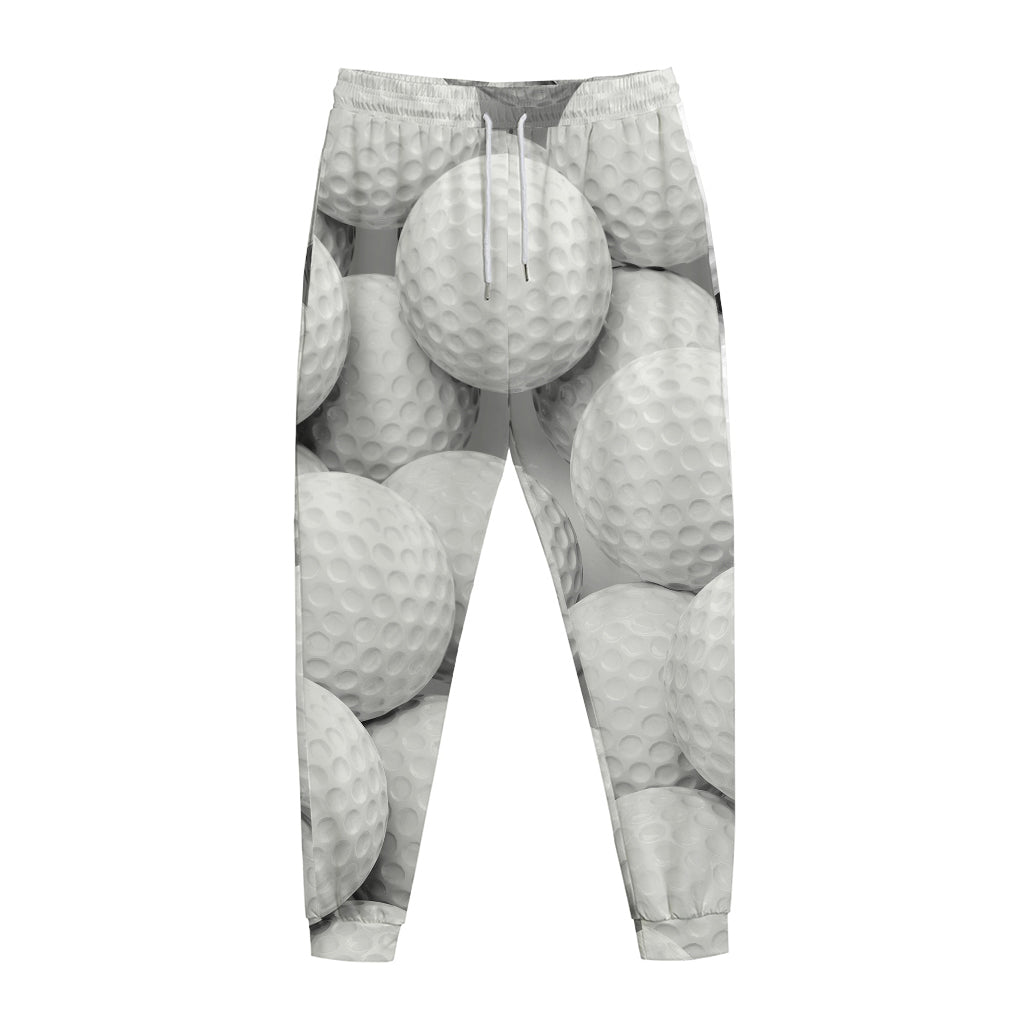 Golf Ball 3D Print Jogger Pants