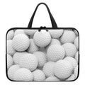 Golf Ball 3D Print Laptop Sleeve With Handle