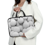 Golf Ball 3D Print Laptop Sleeve With Handle