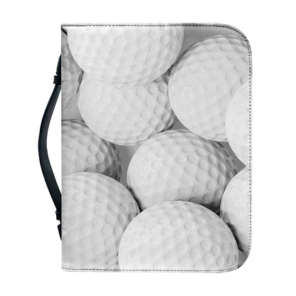Golf Ball 3D Print Leather Bible Cover