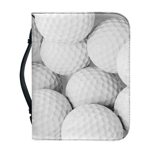 Golf Ball 3D Print Leather Bible Cover