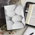 Golf Ball 3D Print Leather Bible Cover