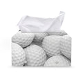 Golf Ball 3D Print Leather Tissue Box Cover