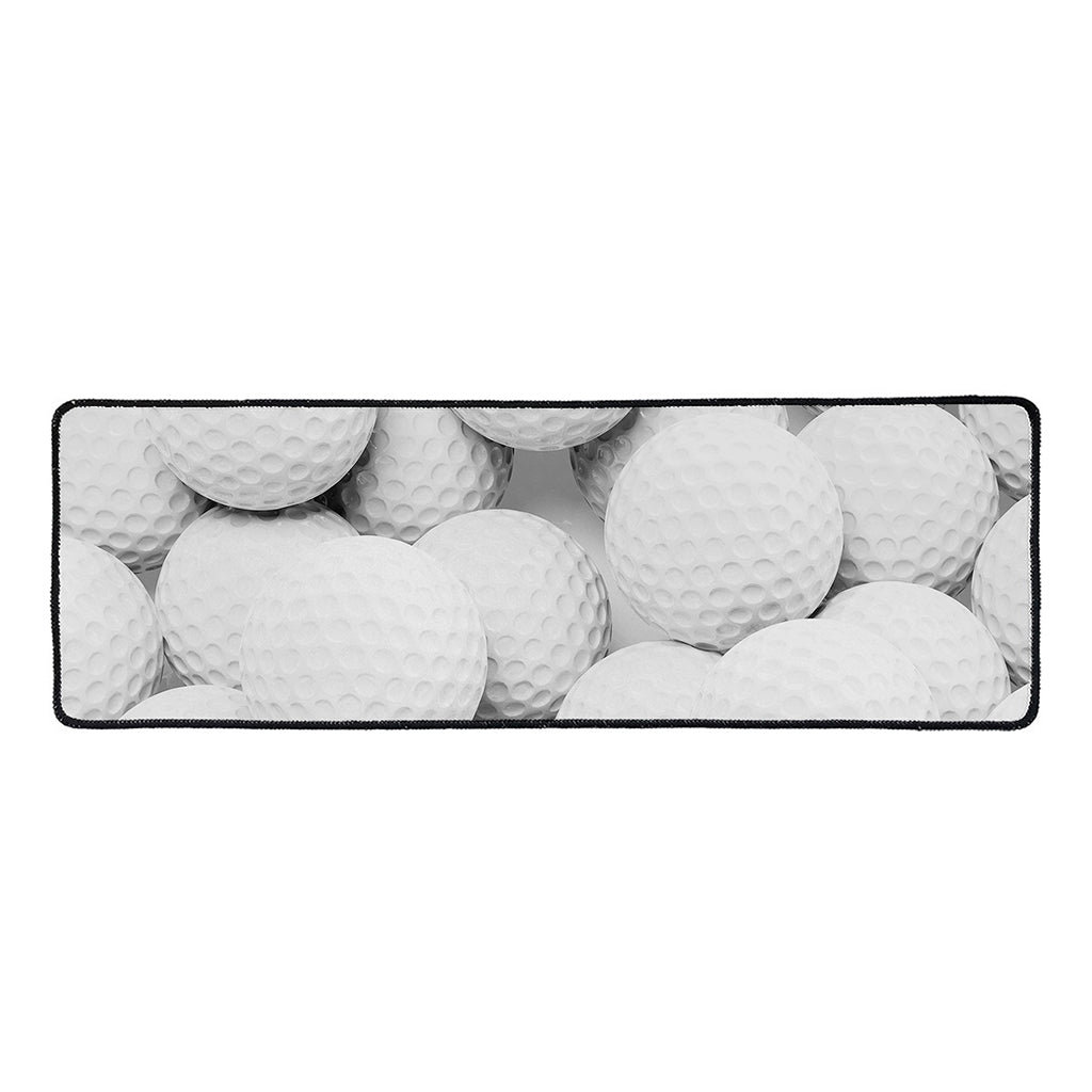 Golf Ball 3D Print Long Kitchen Mat