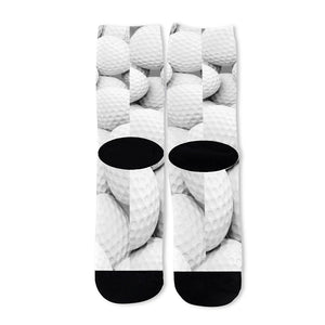 Golf Ball 3D Print Long Socks