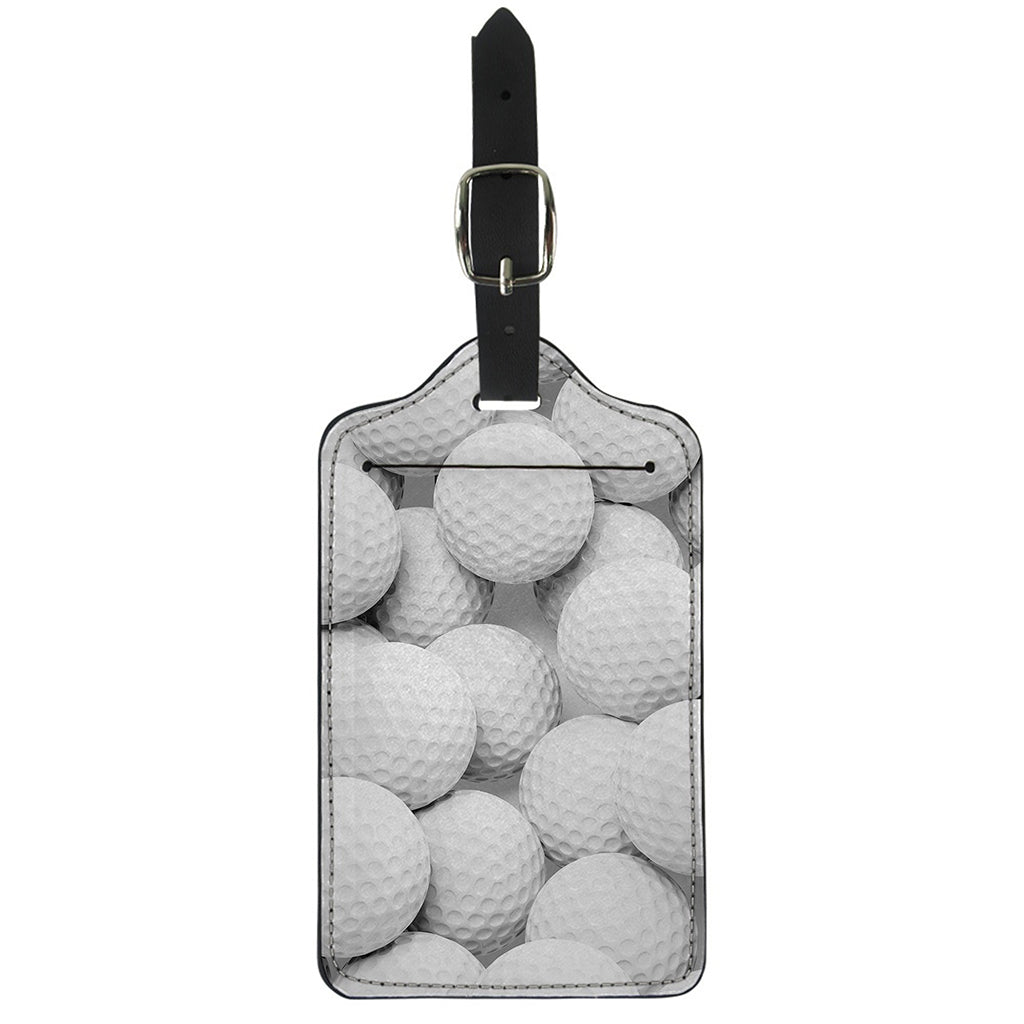 Golf Ball 3D Print Luggage Tag