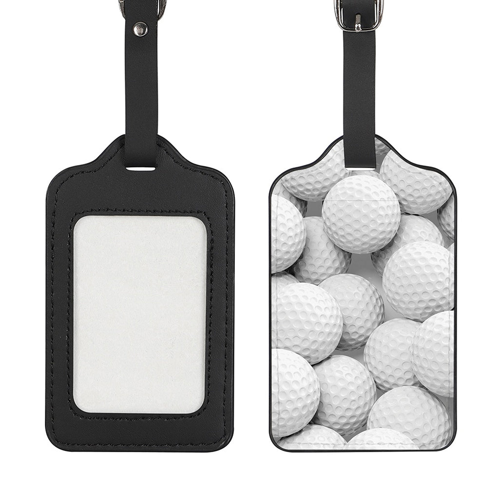 Golf Ball 3D Print Luggage Tag