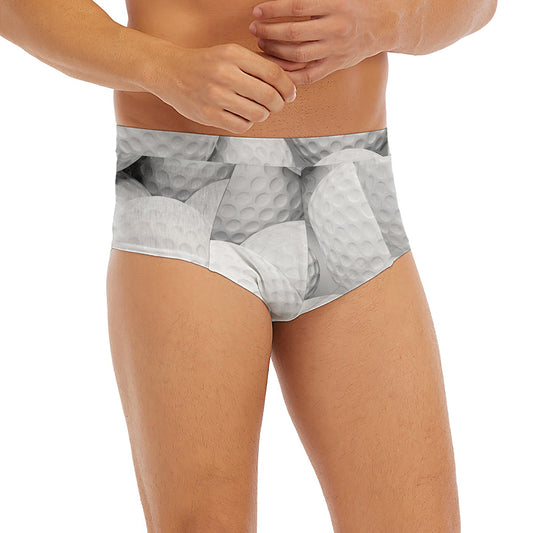 Golf Ball 3D Print Men's Briefs