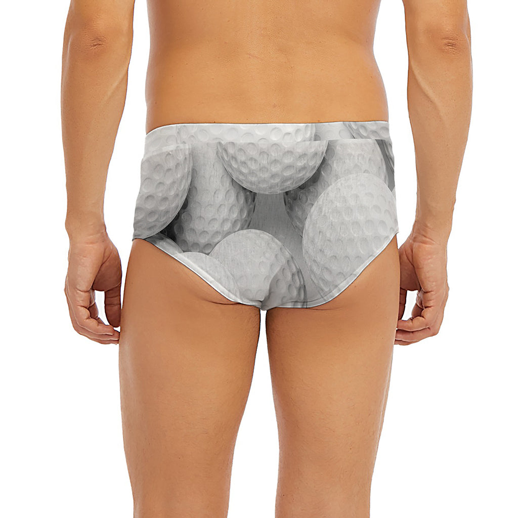 Golf Ball 3D Print Men's Briefs