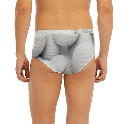 Golf Ball 3D Print Men's Briefs