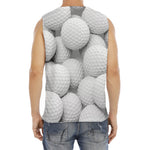 Golf Ball 3D Print Men's Fitness Tank Top