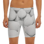 Golf Ball 3D Print Men's Long Boxer Briefs