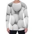 Golf Ball 3D Print Men's Long Sleeve T-Shirt