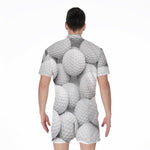 Golf Ball 3D Print Men's Rompers
