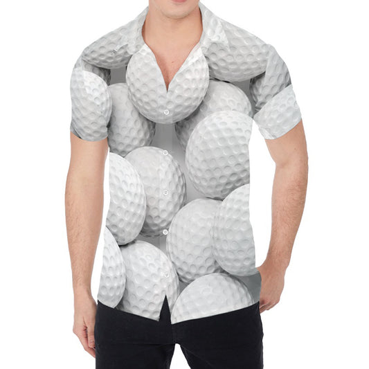 Golf Ball 3D Print Men's Shirt