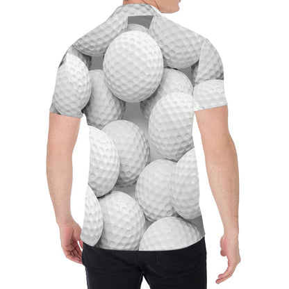 Golf Ball 3D Print Men's Shirt