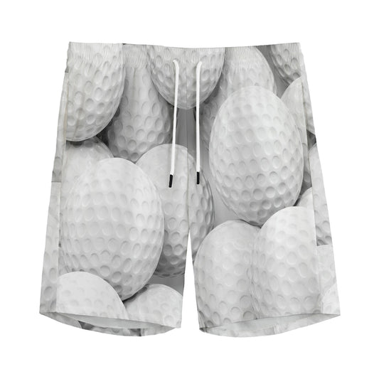 Golf Ball 3D Print Men's Sports Shorts