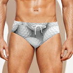 Golf Ball 3D Print Men's Swim Briefs