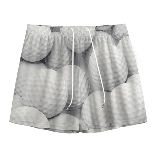 Golf Ball 3D Print Mesh Shorts