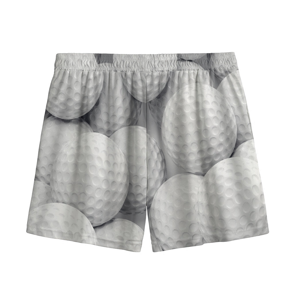 Golf Ball 3D Print Mesh Shorts