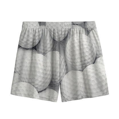 Golf Ball 3D Print Mesh Shorts