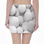 Golf Ball 3D Print Pencil Mini Skirt