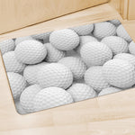 Golf Ball 3D Print Polyester Doormat