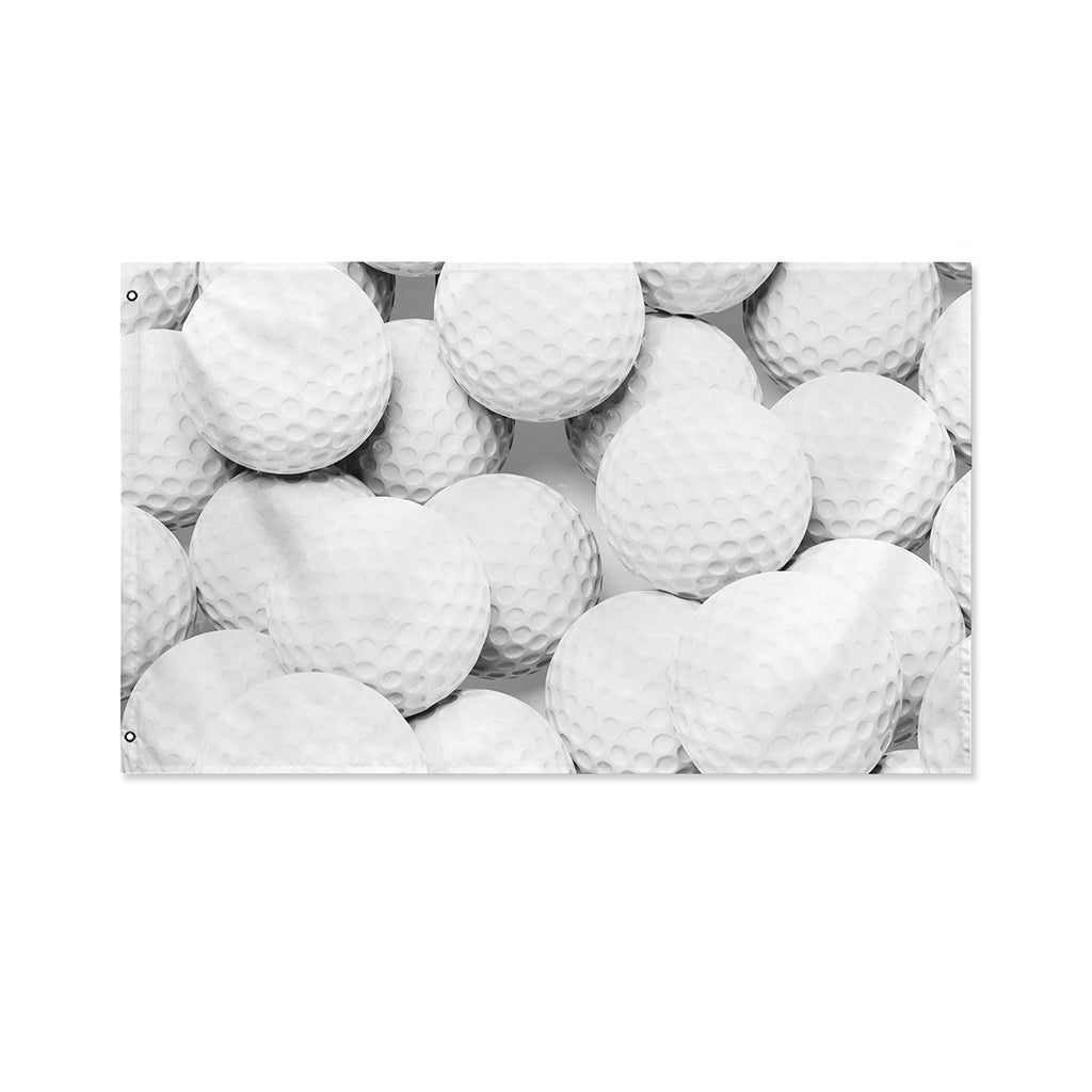 Golf Ball 3D Print Polyester Flag