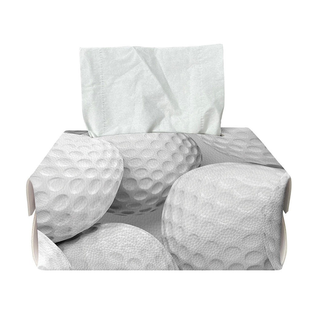 Golf Ball 3D Print Rectangle Tissue Box Cover
