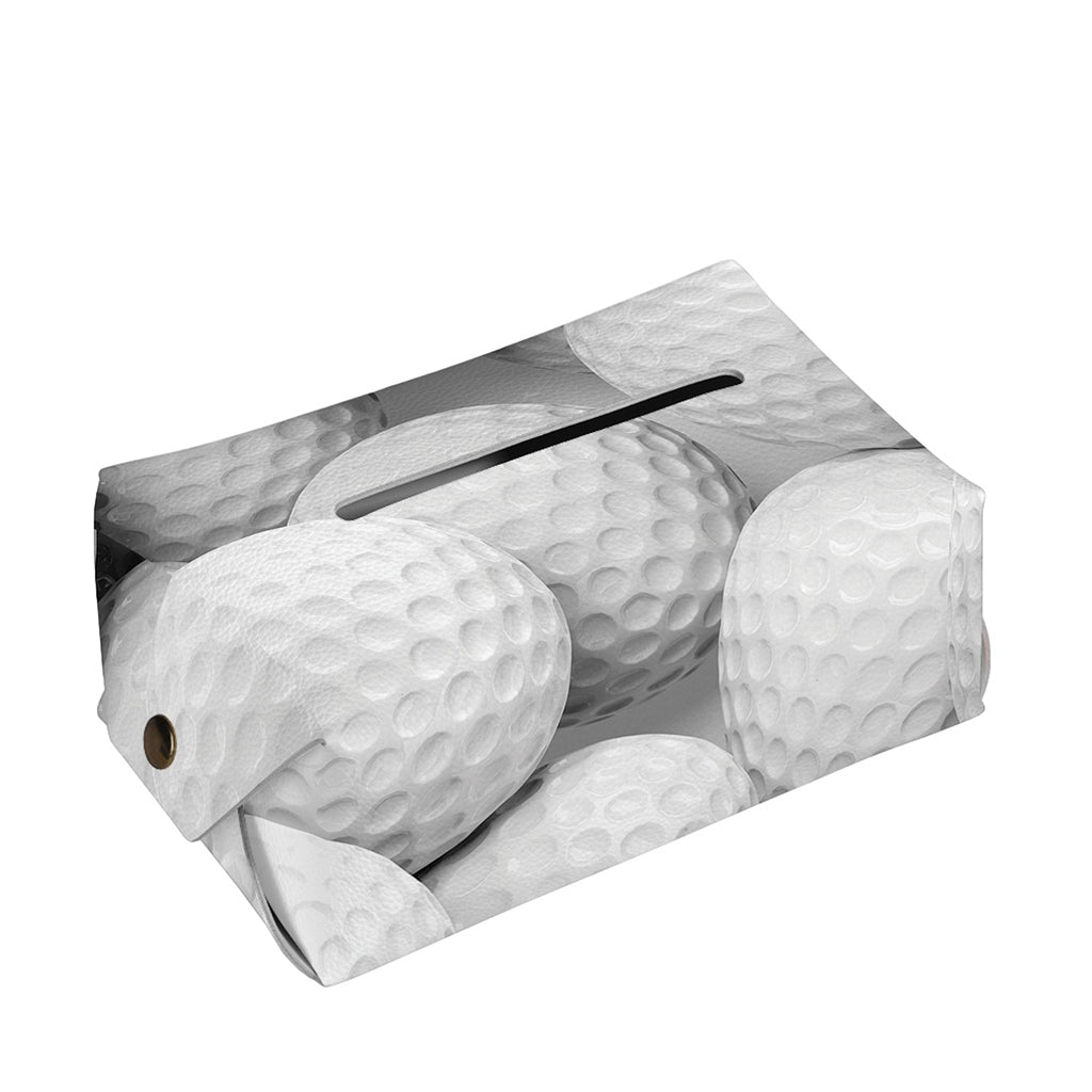 Golf Ball 3D Print Rectangle Tissue Box Cover