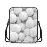 Golf Ball 3D Print Rectangular Crossbody Bag