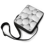 Golf Ball 3D Print Rectangular Crossbody Bag