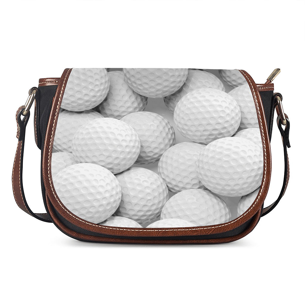 Golf Ball 3D Print Saddle Bag