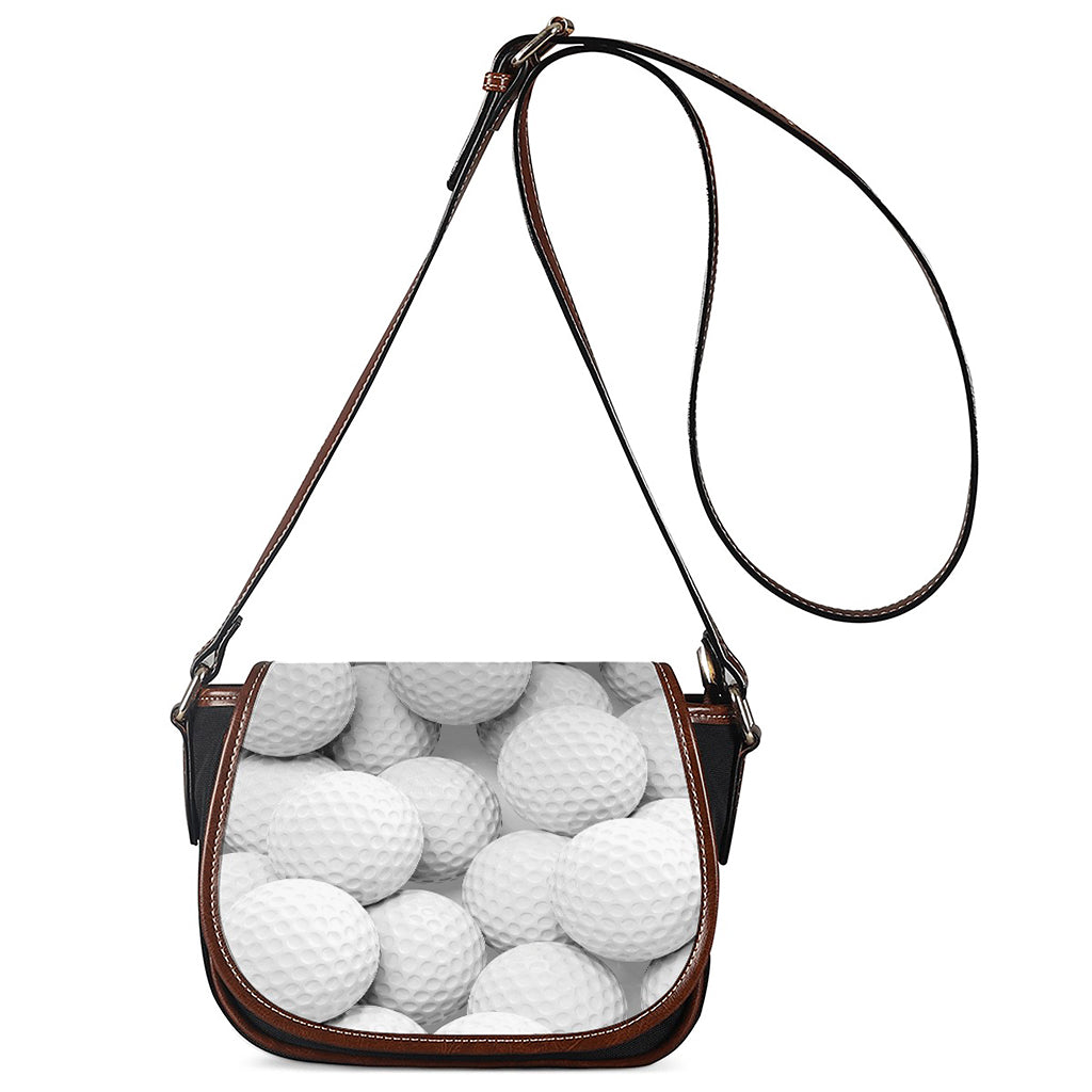 Golf Ball 3D Print Saddle Bag