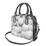 Golf Ball 3D Print Shoulder Handbag