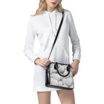 Golf Ball 3D Print Shoulder Handbag