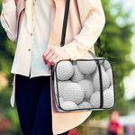 Golf Ball 3D Print Shoulder Strap Bible Bag