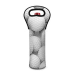 Golf Ball 3D Print Single Neoprene Wine Tote