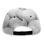 Golf Ball 3D Print Snapback Cap