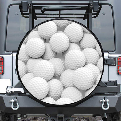 Golf Ball 3D Print Tire Cover