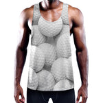 Golf Ball 3D Print Training Tank Top