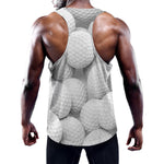 Golf Ball 3D Print Training Tank Top